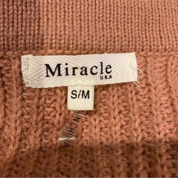 Ladies Coral Miracle Lace Up Sweater - Picture 4 of 4